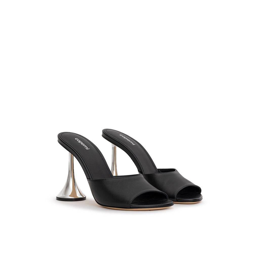 Coperni Black Leather Sandal - Hilstor