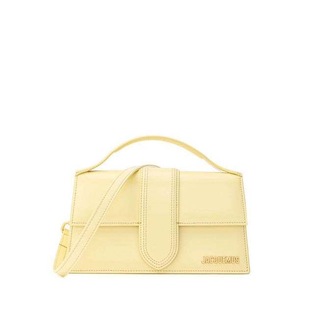 Jacquemus Yellow Leather Handbag - Hilstor