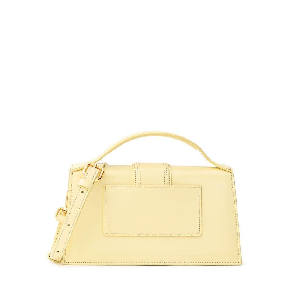 Jacquemus Yellow Leather Handbag - Hilstor