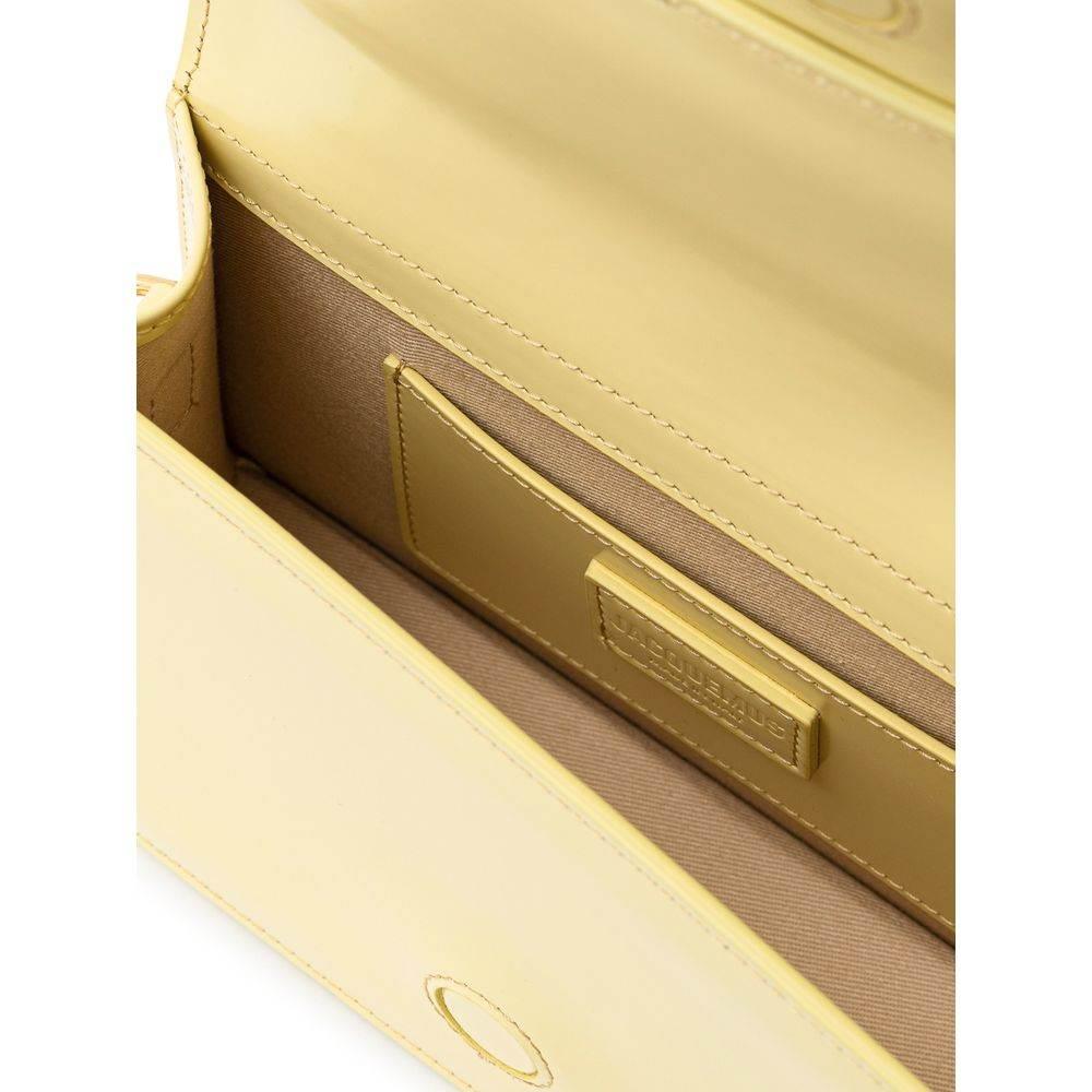 Jacquemus Yellow Leather Handbag - Hilstor
