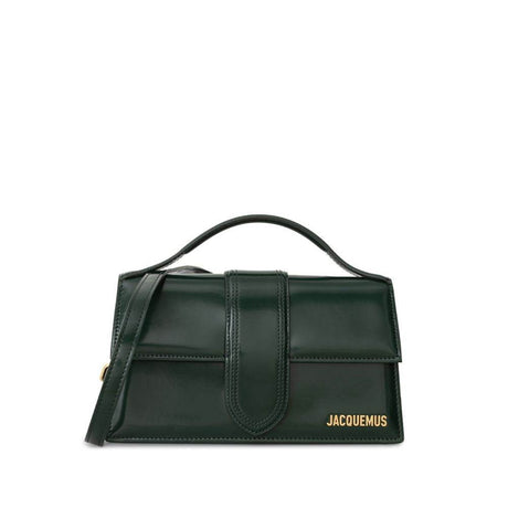 Jacquemus Green Leather Shoulder Bag - Hilstor