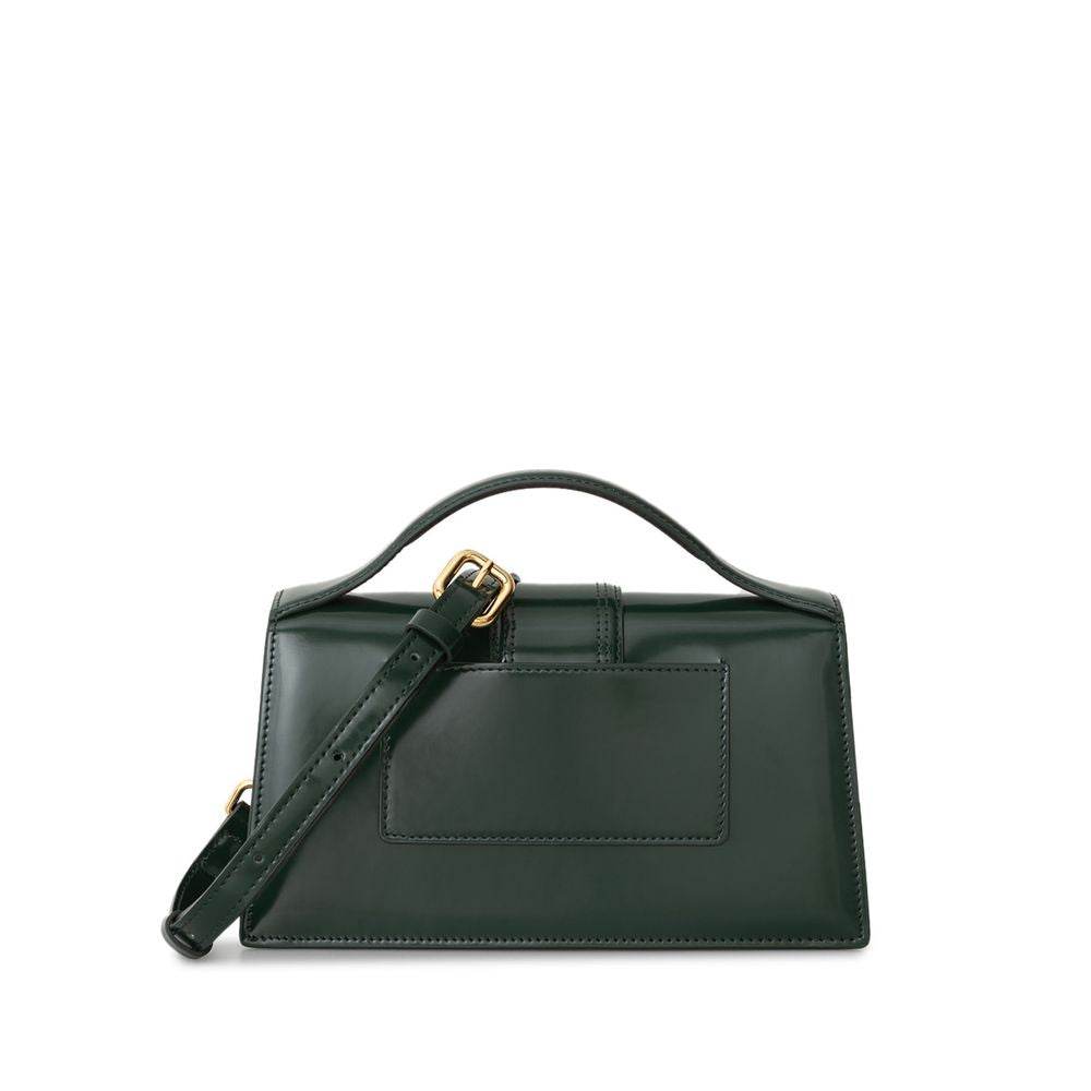 Jacquemus Green Leather Shoulder Bag - Hilstor