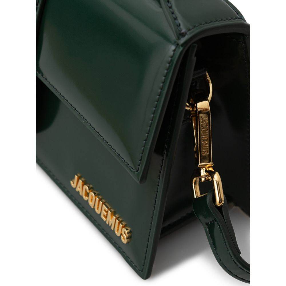 Jacquemus Green Leather Shoulder Bag - Hilstor