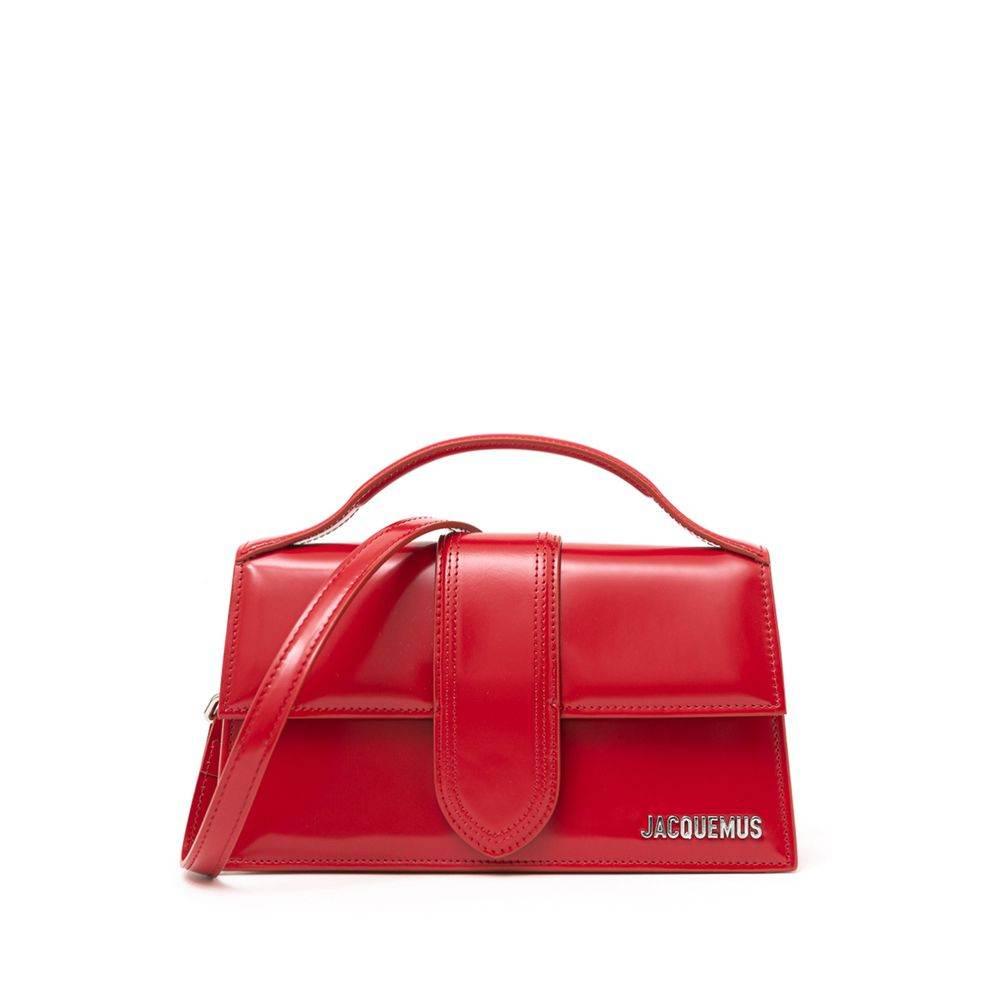 Jacquemus Red Leather Shoulder Bag - Hilstor