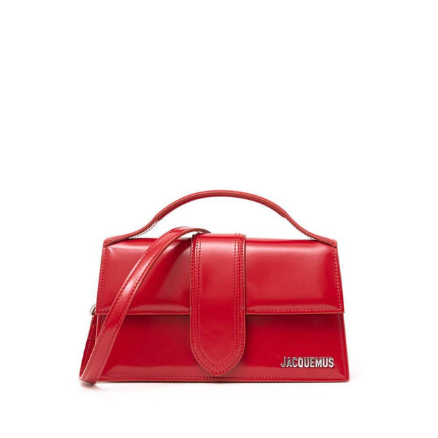 Jacquemus Red Leather Shoulder Bag - Hilstor