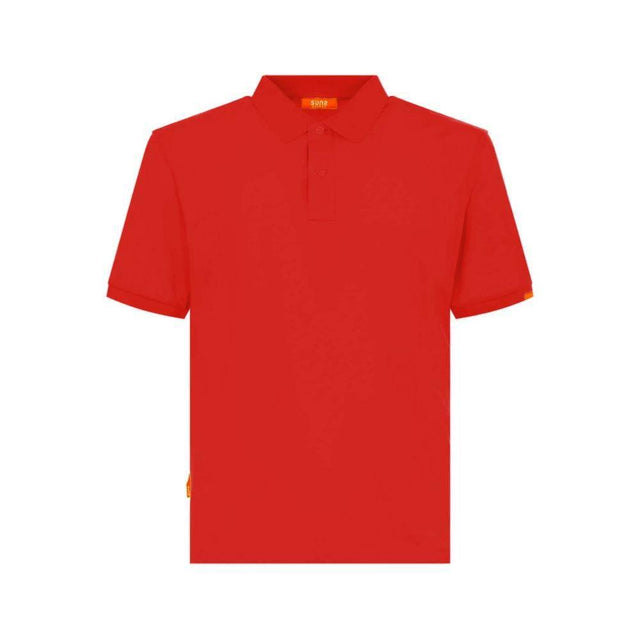 Suns Red Cotton Polo Shirt - Hilstor
