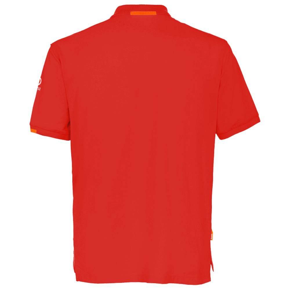Suns Red Cotton Polo Shirt - Hilstor