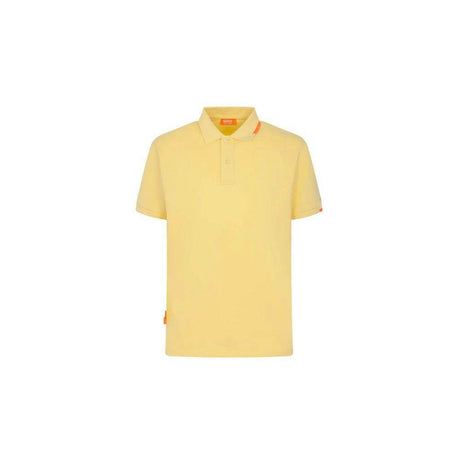 Suns Yellow Cotton Polo Shirt - Hilstor