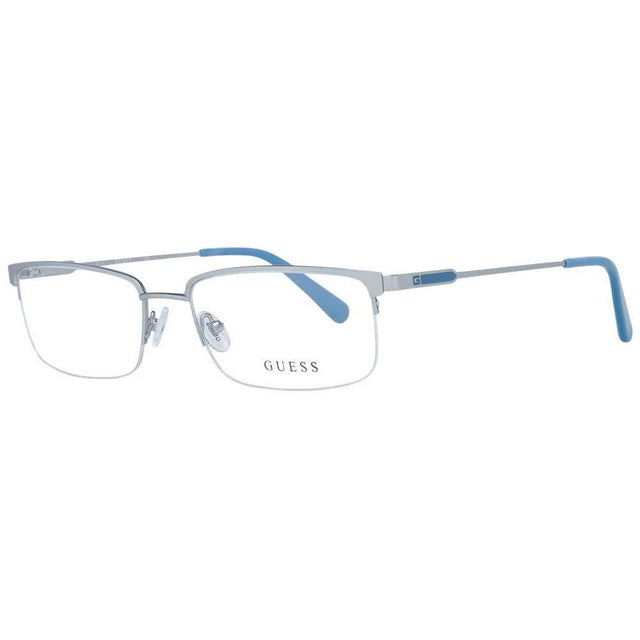 Guess Silver Men Optical Frames - Hilstor