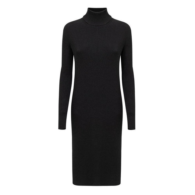 Bottega Veneta Black Wool Dress - Hilstor
