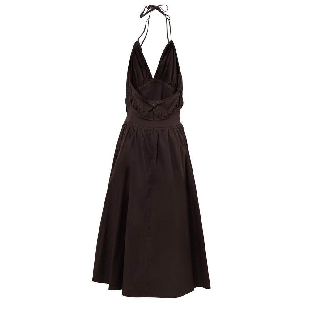 Bottega Veneta Brown Cotton Dress - Hilstor