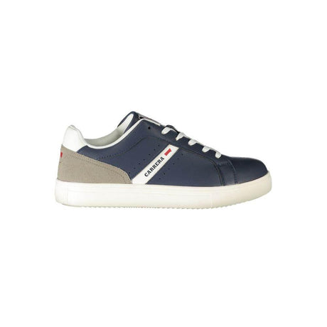 Carrera Blue Polyester Sneaker - Hilstor