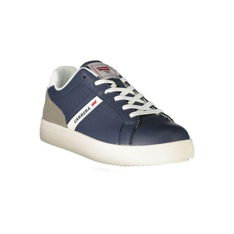 Carrera Blue Polyester Sneaker - Hilstor