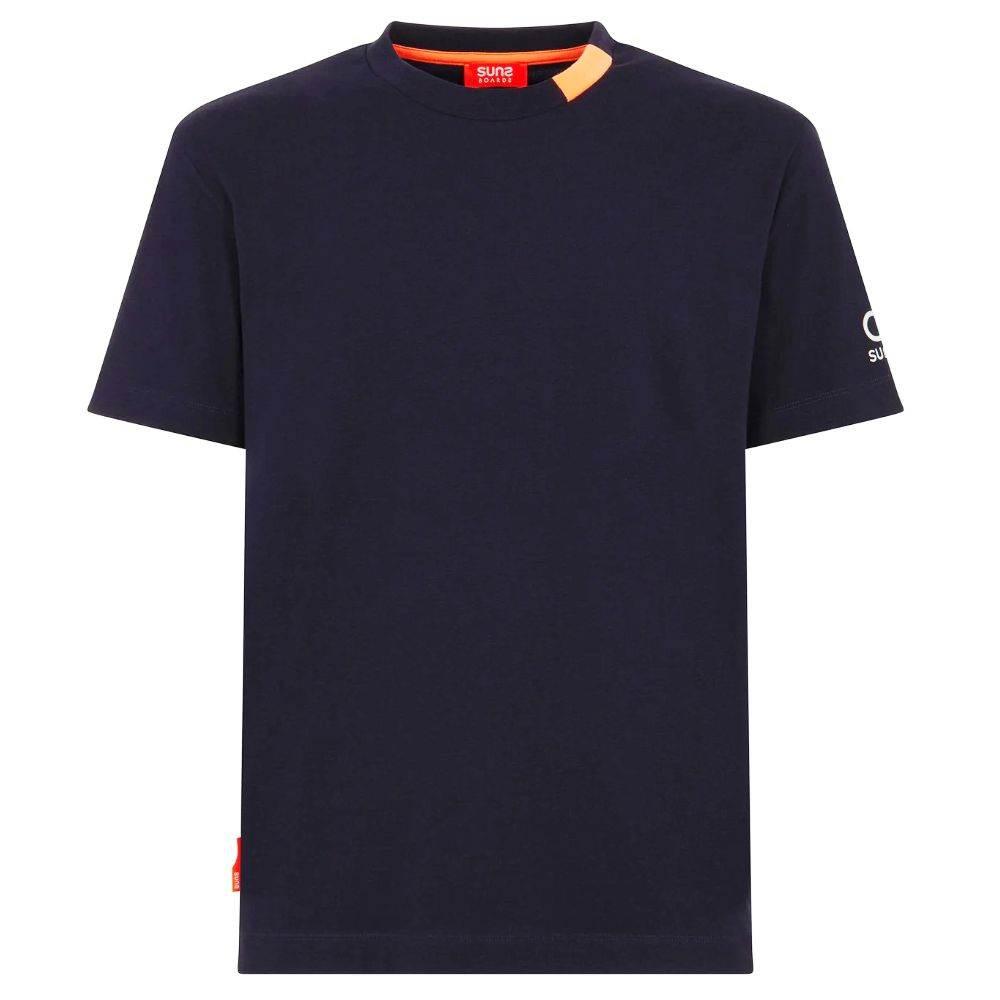 Suns Blue Cotton T-Shirt - Hilstor