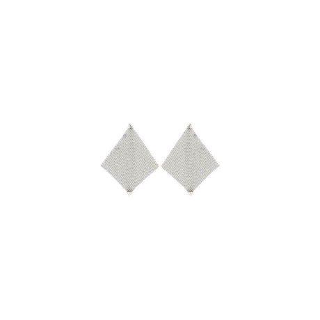 Rabanne Pixel Chainmail Earrings - Hilstor