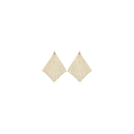 Rabanne Pixel Chainmail Earrings - Hilstor