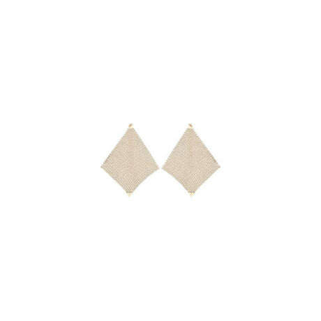 Rabanne Pixel Chainmail Earrings - Hilstor
