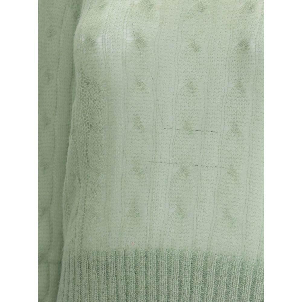 Brunello Cucinelli Mohair and wool cable knit Sweater - Hilstor