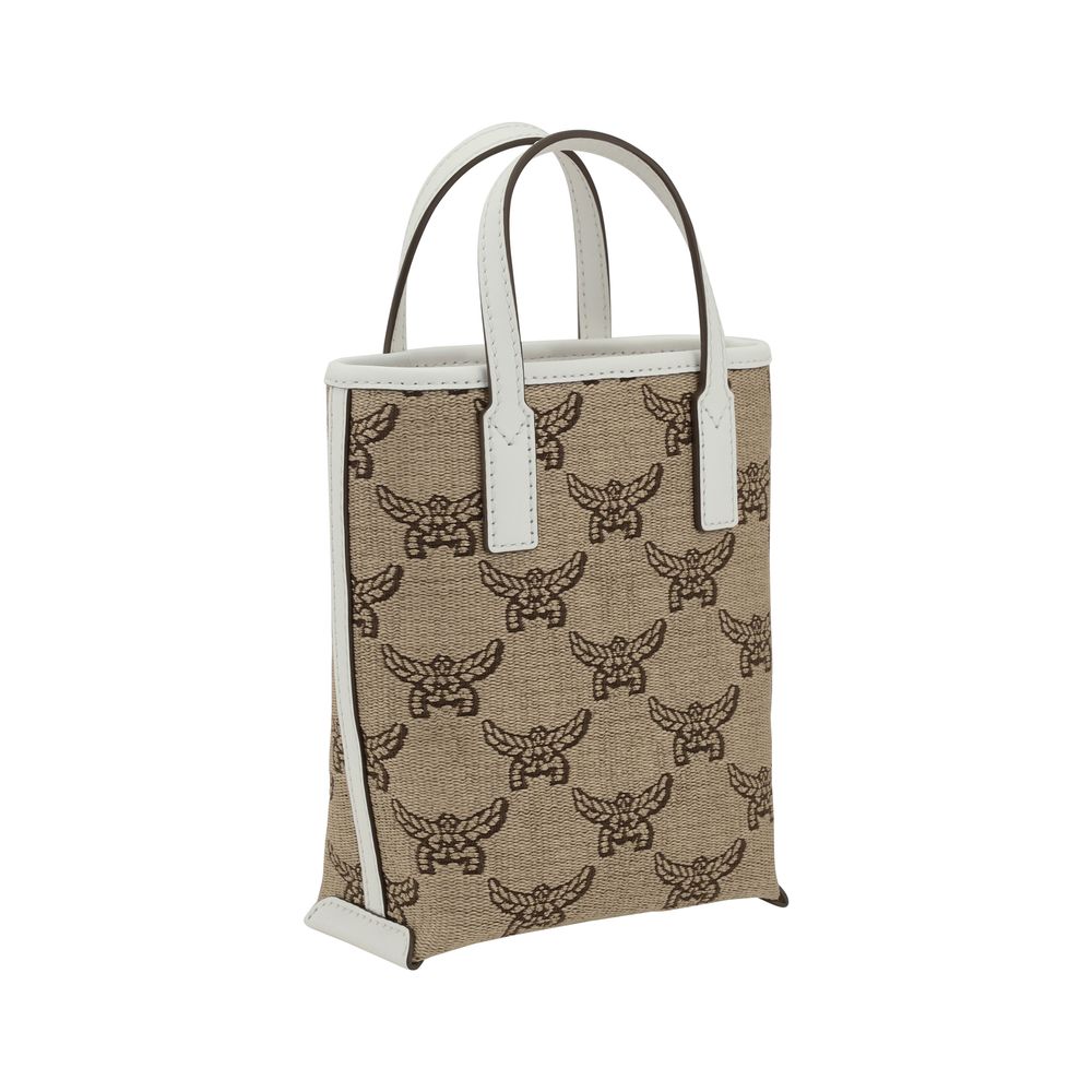 MCM Raffia mulepose