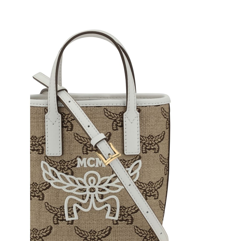 MCM Raffia mulepose