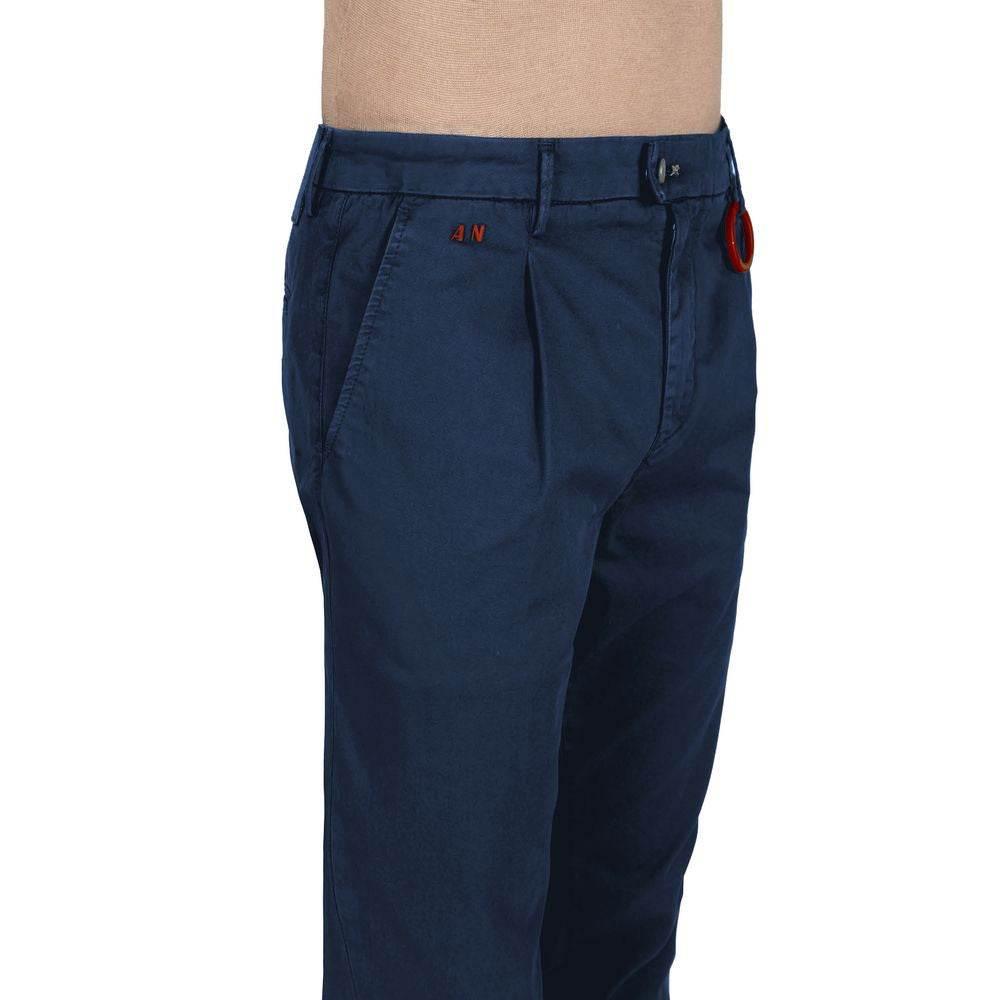 Tramarossa Blue Cotton Jeans & Pant - Hilstor
