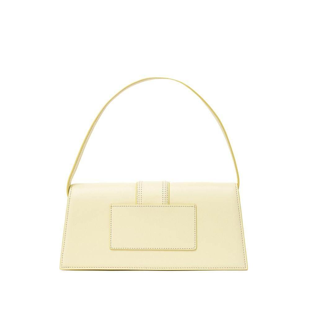 Jacquemus Yellow Leather Shoulder Bag - Hilstor