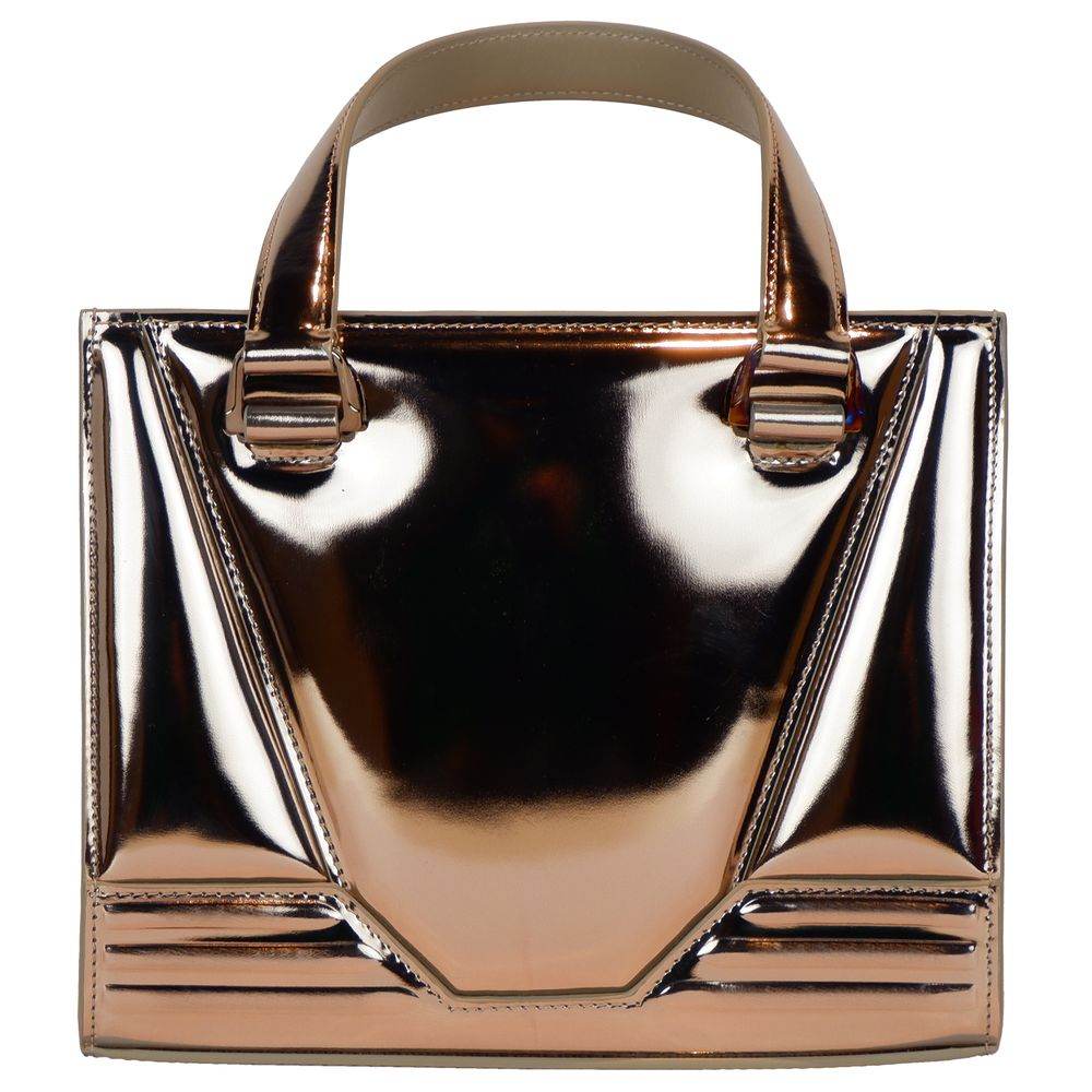 Ferrari Gray Leather Handbag - Hilstor