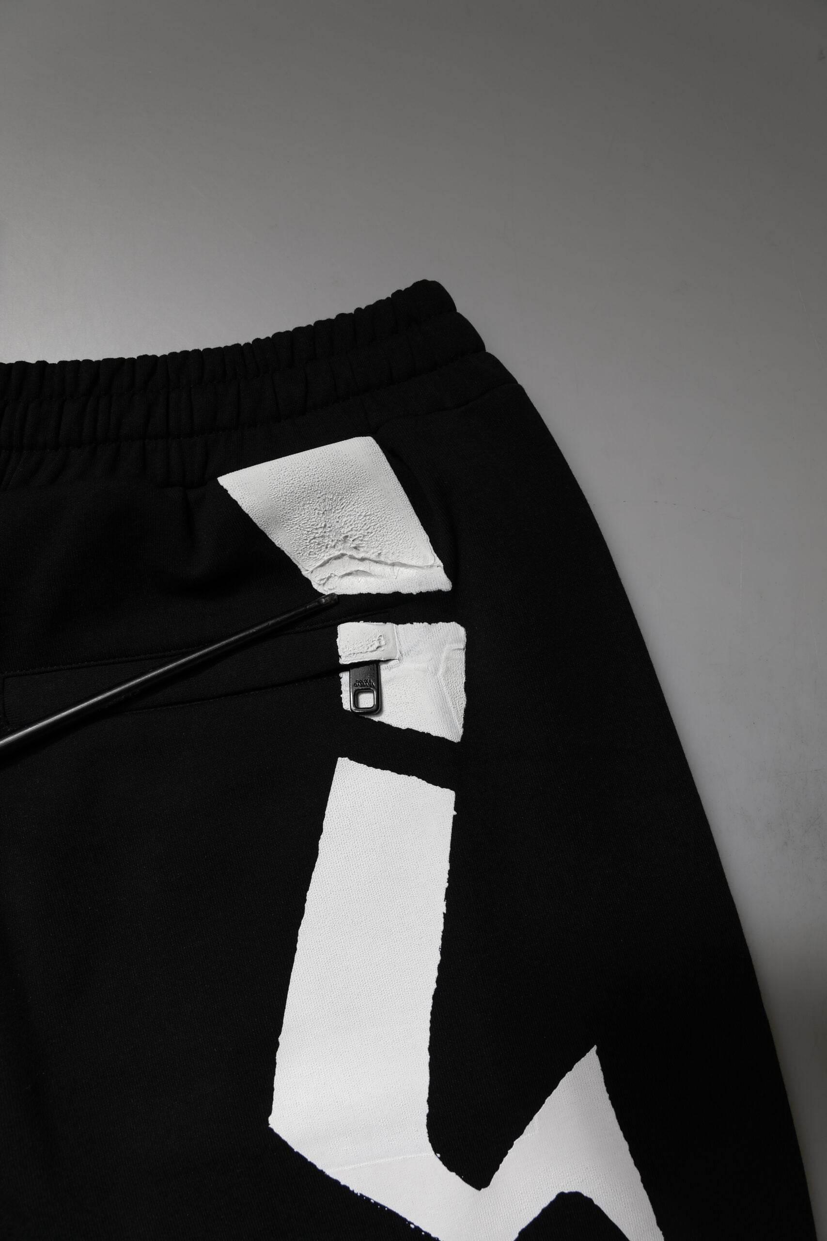 Dolce & Gabbana Black Logo Cotton Jogger Sweatpants Pants - Hilstor