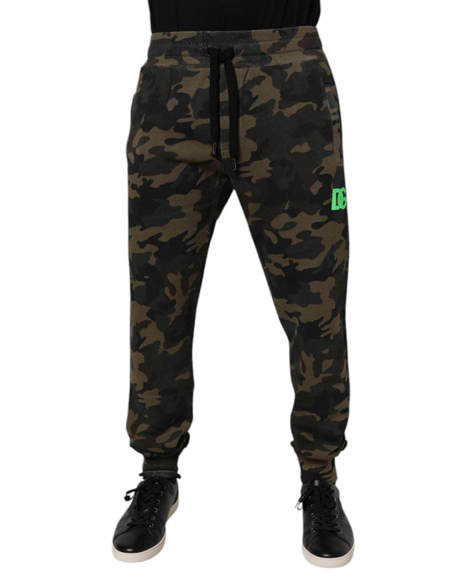 Dolce & Gabbana Multicolor Camouflage Jogger Sweatpants Pants - Hilstor