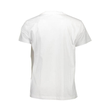 Diesel White Cotton Men T-Shirt - Hilstor