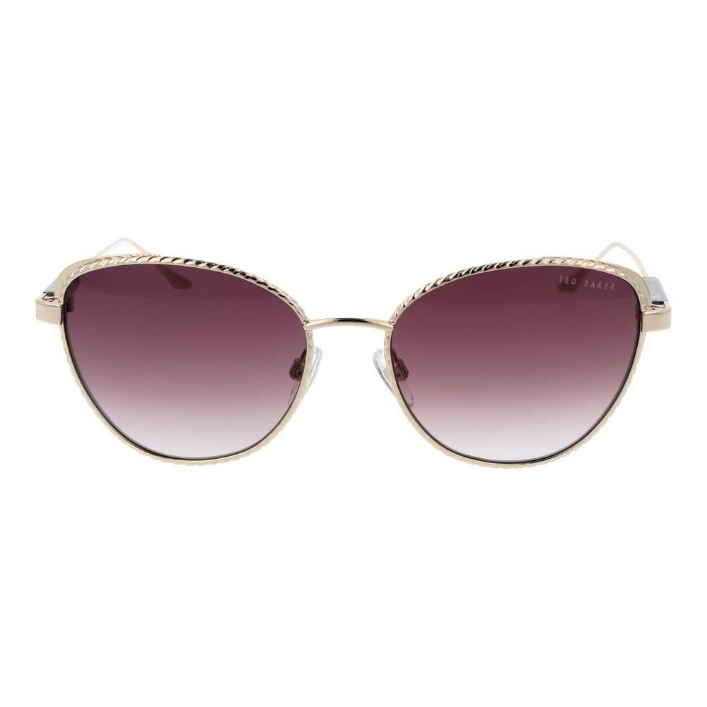 Ted Baker Gold Women Sunglasses - Hilstor