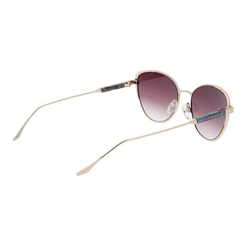 Ted Baker Gold Women Sunglasses - Hilstor