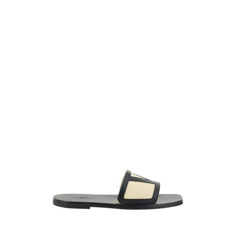 Valentino Garavani V Logo Sandals - Hilstor