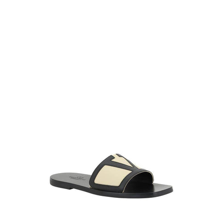 Valentino Garavani V Logo Sandals - Hilstor