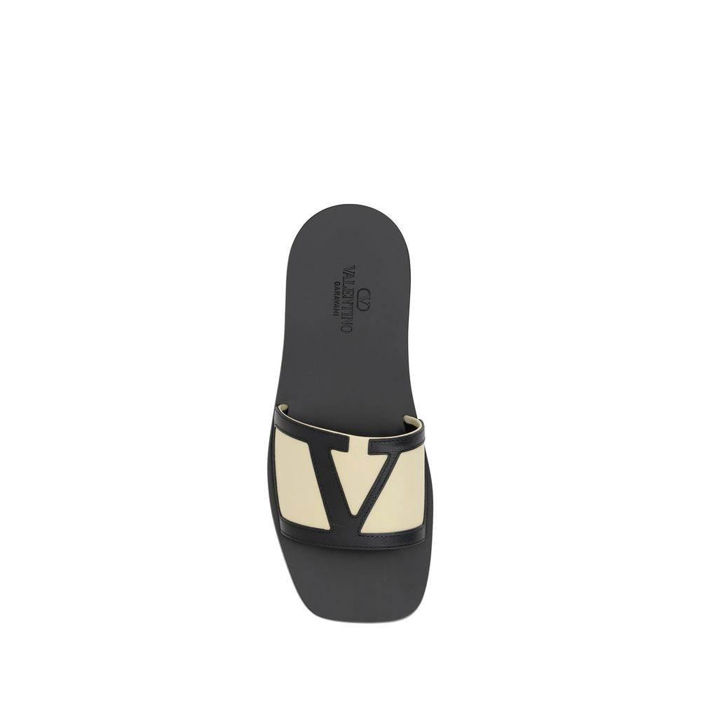 Valentino Garavani V Logo Sandals - Hilstor