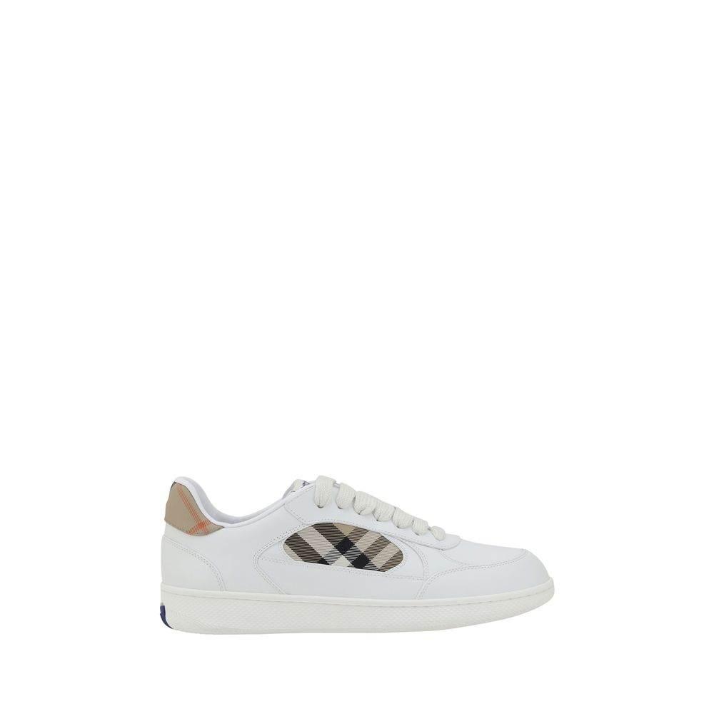 Burberry Leather Sneakers - Hilstor