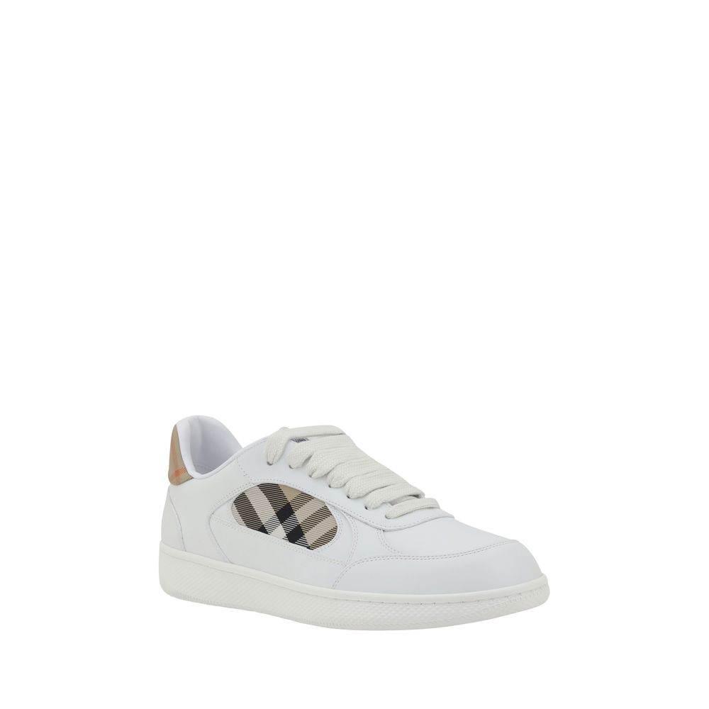 Burberry Leather Sneakers - Hilstor