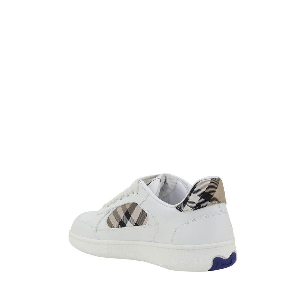Burberry Leather Sneakers - Hilstor
