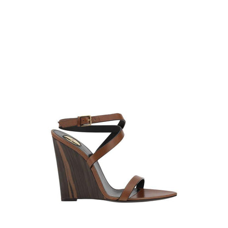 Saint Laurent Gippy Sandals - Hilstor