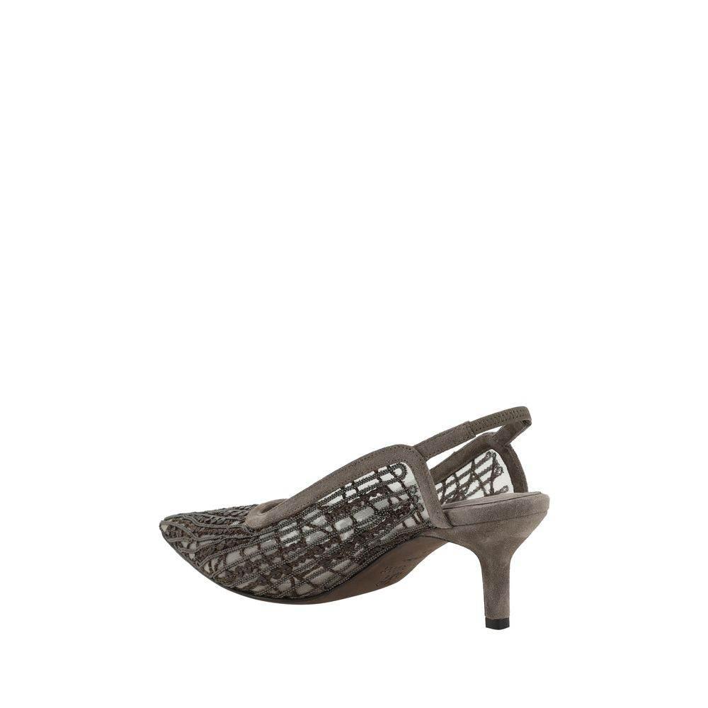 Brunello Cucinelli Pumps with iconic embellishments - Hilstor