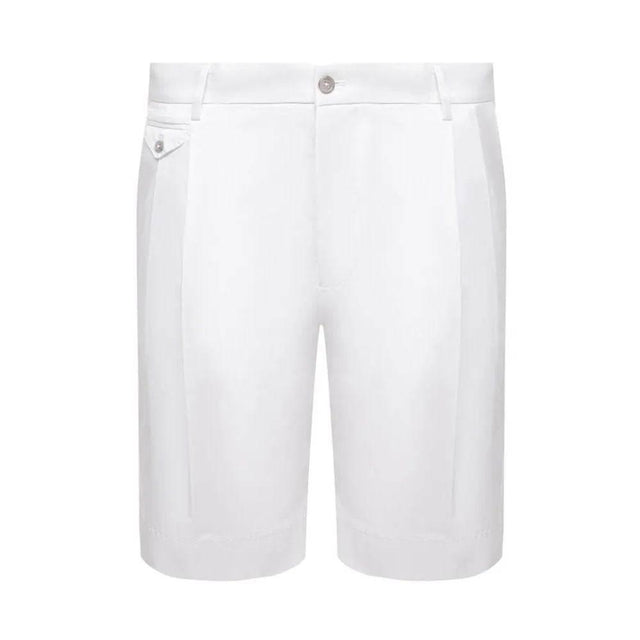 Dolce & Gabbana White Cotton Short - Hilstor