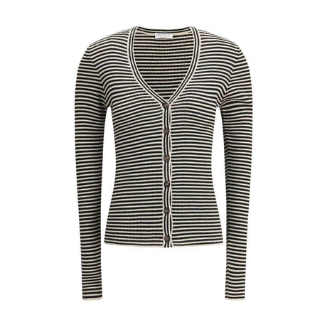 Brunello Cucinelli Striped Cardigan - Hilstor