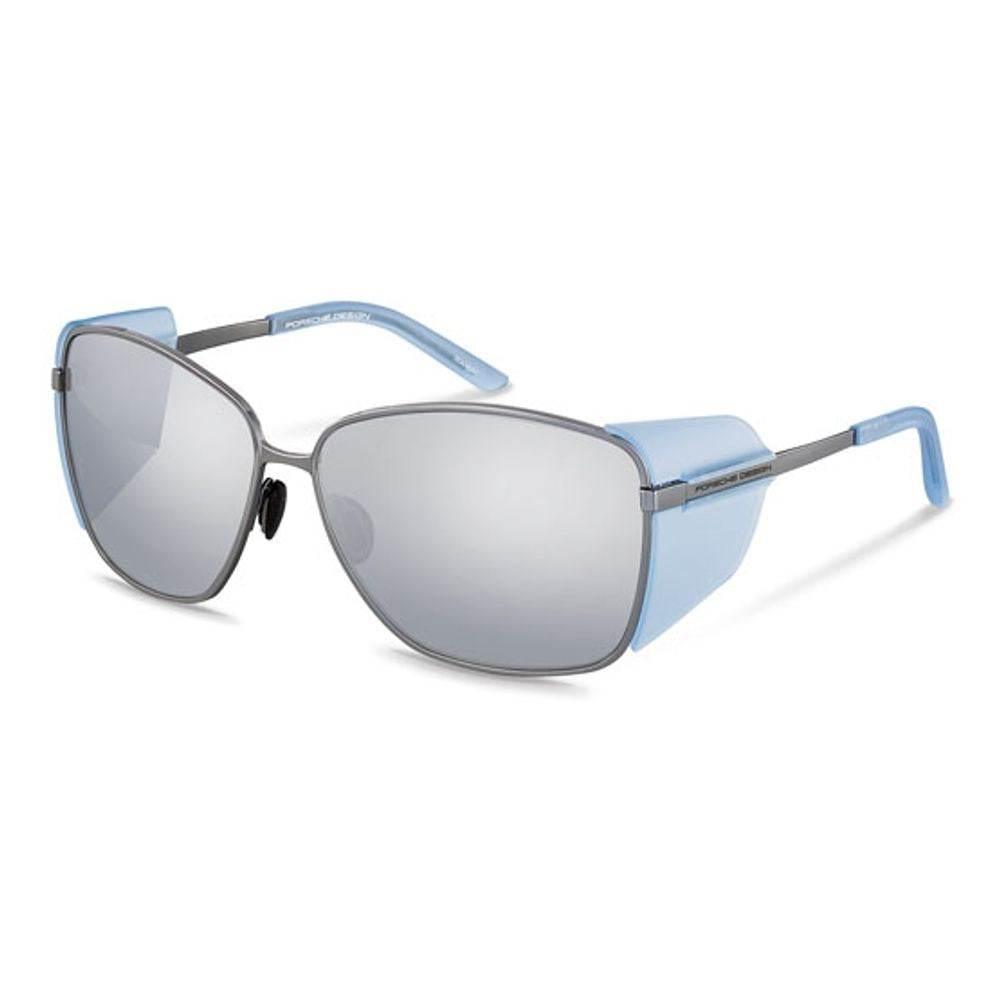 Porsche Design Gray Metal Sunglasses - Hilstor