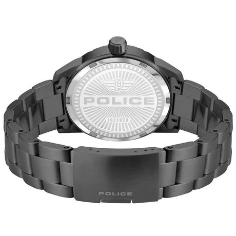 Police Black Stainless Steel Watch - Hilstor