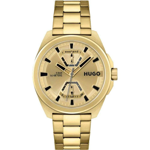 Hugo Boss Gold Stainless Steel Watch - Hilstor