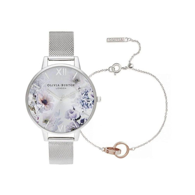 Olivia Burton Gray Stainless Steel Watch - Hilstor
