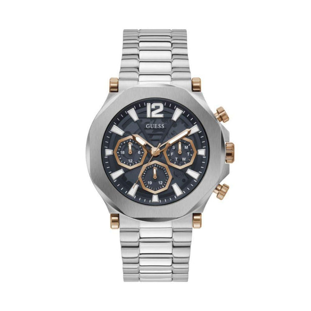 Guess Gray Stainless Steel Watch - Hilstor