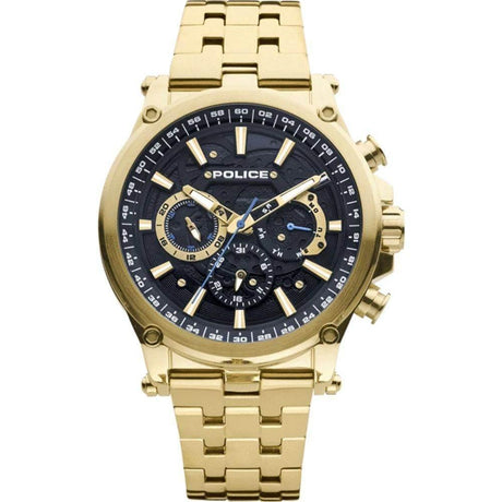 Police Gold Stainless Steel Watch - Hilstor