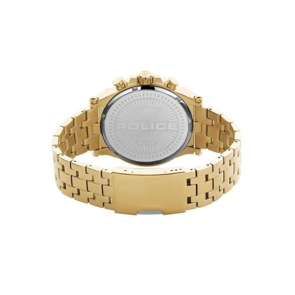 Police Gold Stainless Steel Watch - Hilstor
