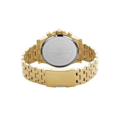 Police Gold Stainless Steel Watch - Hilstor